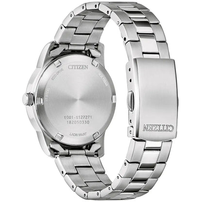 Citizen Eco-Drive Day-Date White Dial Stainless Steel Womens Watch EW3261-57A