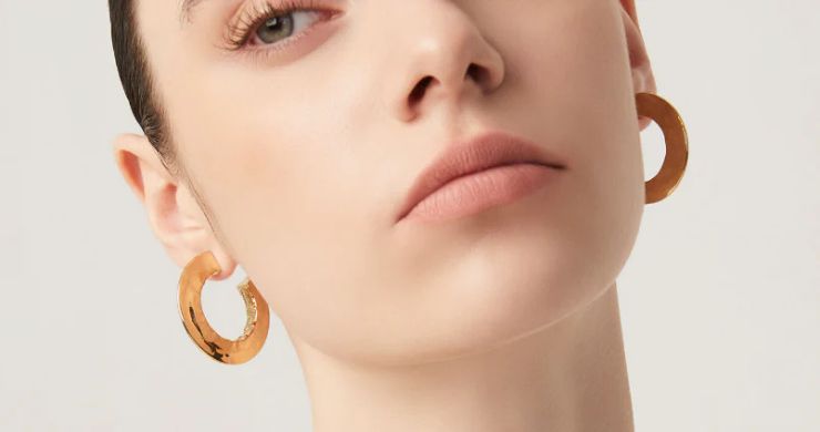 Hoop earrings with precision sparkle for easy wear