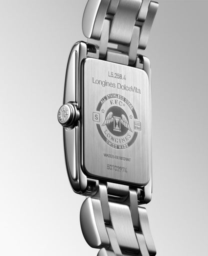 Longines DolceVita Silver Dial Stainless Steel Womens Quartz Watch L52584716