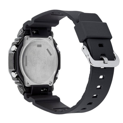 G-SHOCK 2100 Collection All Black Metal Cover Series Stainless Steel & Resin Quartz Watch GM-2100BB-1AER