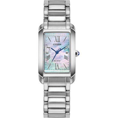 Citizen Eco-Drive Citizen L Bianca Mother of Pearl Dial Stainless Steel Womens Watch EW5620-55N