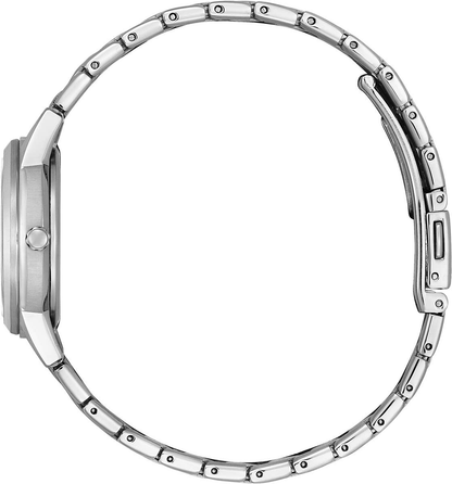 Citizen Eco-Drive Silhouette Crystal White Dial Stainless Steel Womens Watch FE1240-81A