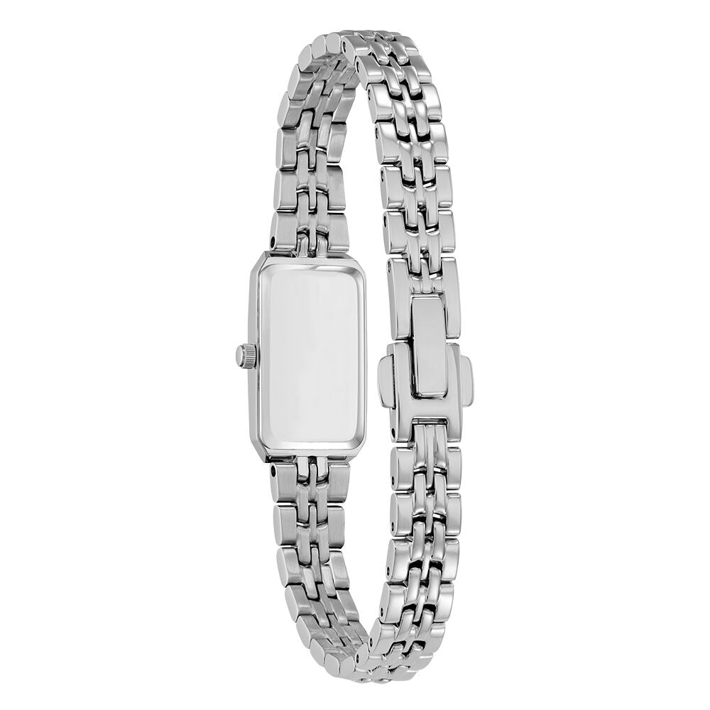 Citizen Eco-Drive Silhouette Mother of Pearl Dial Stainless Steel Womens Watch EG2691-57D