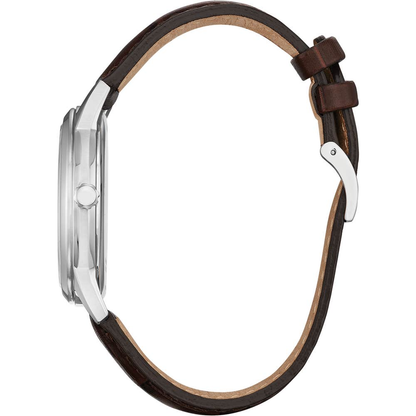 Citizen Eco-Drive Silver Dial Stainless Steel Mens Watch AW1780-25A