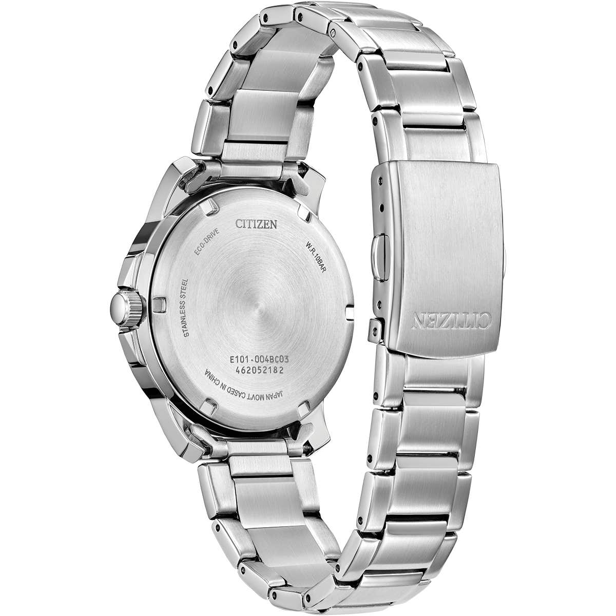 Citizen Eco-Drive Sport Green Dial Stainless Steel Mens Watch (37mm) BM8180-71W