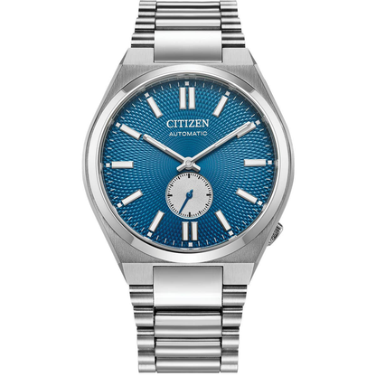 Citizen Tsuyosa Automatic Small Seconds Blue Dial Stainless Steel Mens Watch NK5010-51L