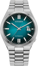 Citizen Tsuyosa Automatic Teal Fade Dial Stainless Steel Mens Watch NJ0151-88X