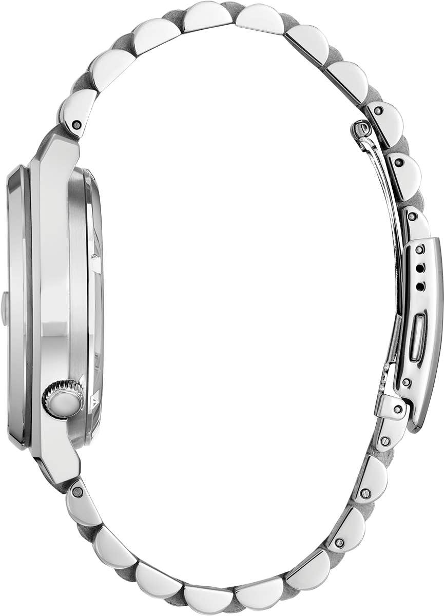 Citizen Tsuyosa Automatic Yellow Dial Stainless Steel Mens Watch NJ0150-56Z