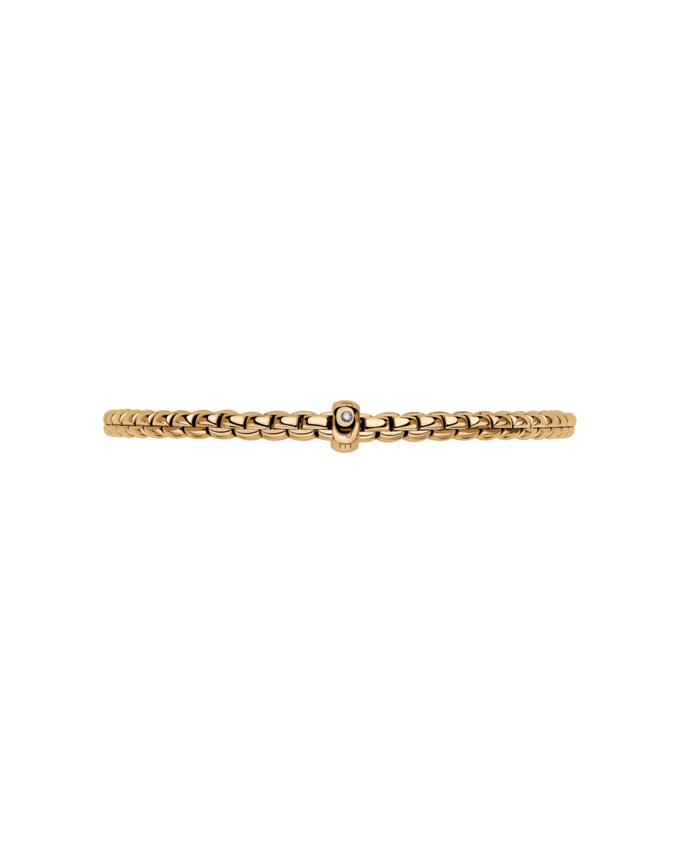 FOPE Flex'it Eka 18ct Gold & Diamond Bracelet