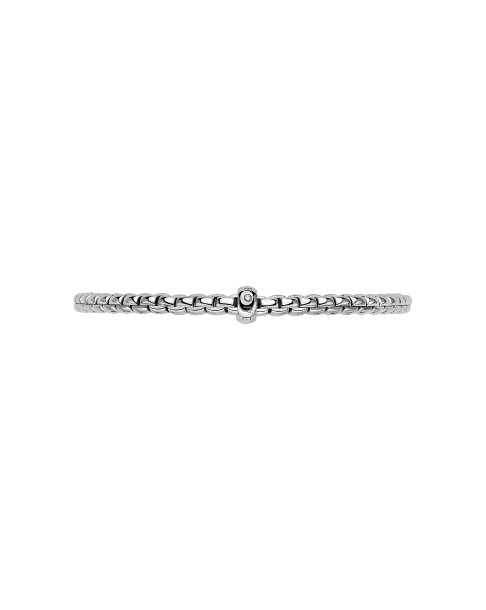 FOPE Flex'it Eka 18ct White Gold & Diamond Bracelet