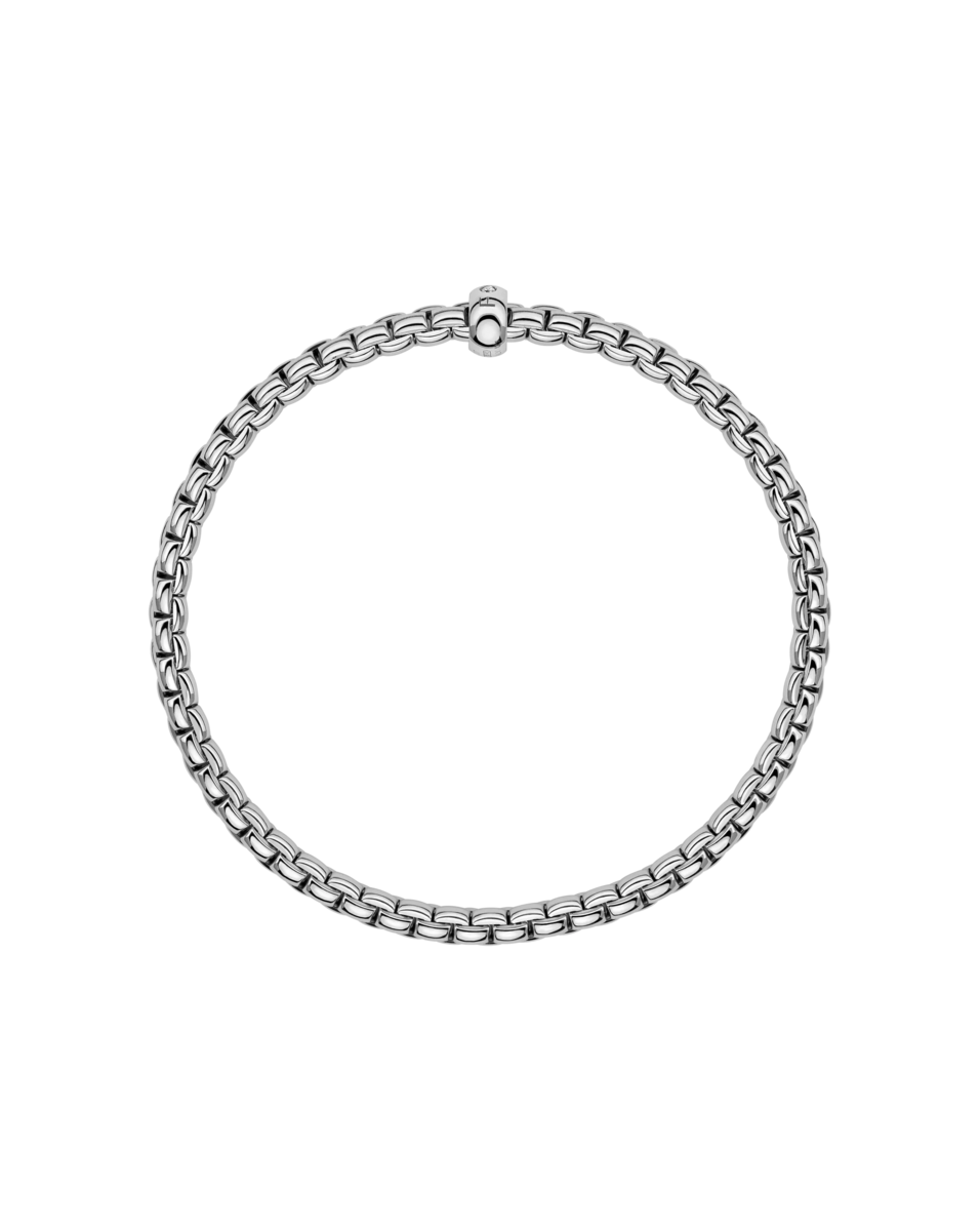 FOPE Flex'it Eka 18ct White Gold & Diamond Bracelet