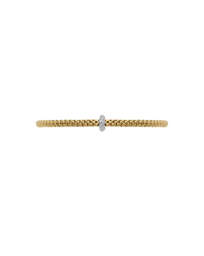FOPE Flex'it Prima 18ct Gold & Diamond Bracelet