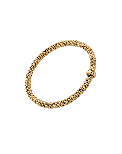 FOPE Flex'it Solo 18ct Gold & Diamond Bracelet
