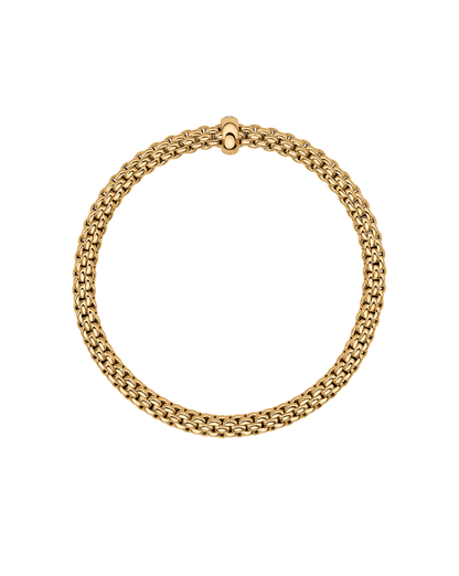 FOPE Flex'it Solo 18ct Gold & Diamond Bracelet