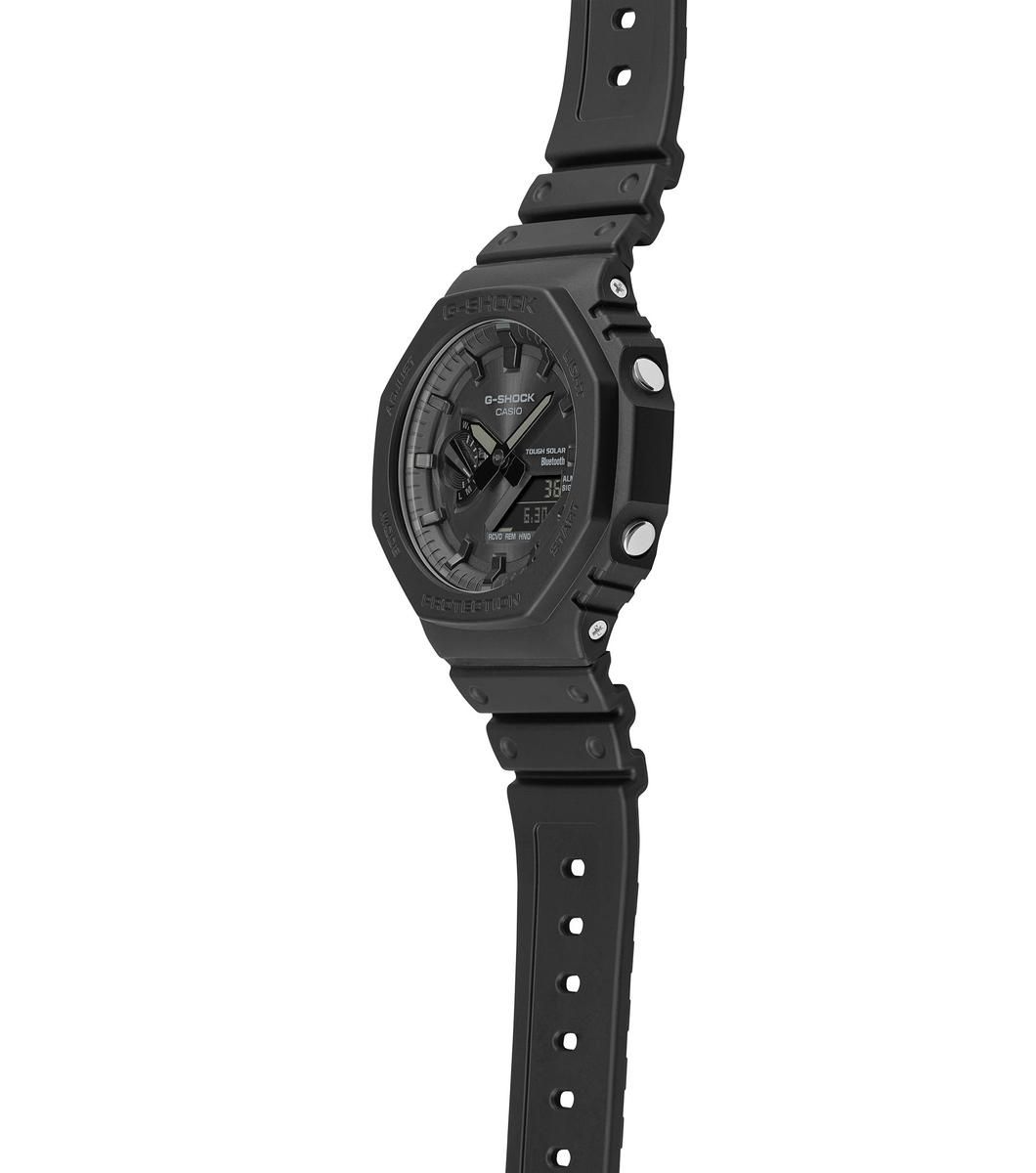 G-SHOCK 2100 Collection Bluetooth® Solar All Black Resin Watch GA-B2100-1A1ER