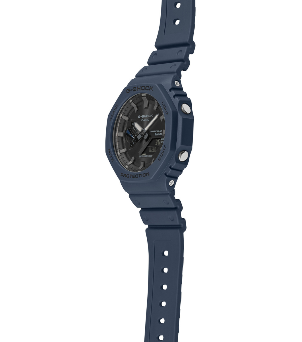 G-SHOCK 2100 Collection Bluetooth® Solar Blue Resin Watch GA-B2100-2AER
