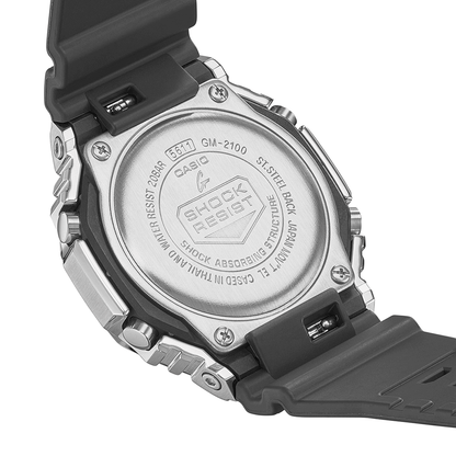 G-SHOCK 2100 Collection Stainless Steel & Resin Quartz Watch GM-2100-1AER