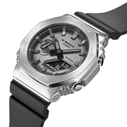 G-SHOCK 2100 Collection Stainless Steel & Resin Quartz Watch GM-2100-1AER