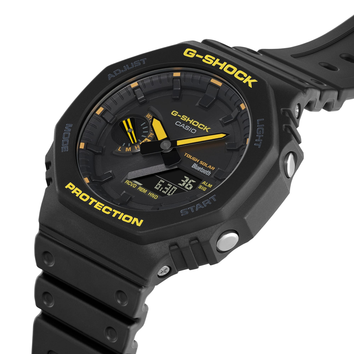 G-SHOCK 2100 Collection Bluetooth® Solar Caution Yellow Resin Watch GA-B2100CY-1AER