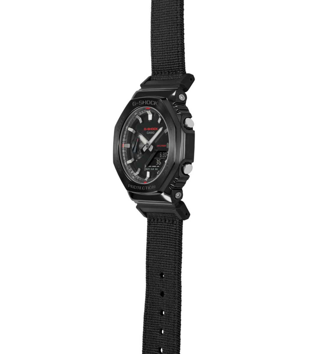 G-SHOCK 2100 Series Utility Metal Collection Stainless Steel & Resin Quartz Watch GM-2100CB-1AER