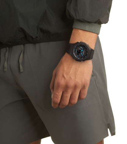 G-SHOCK 2100 Utility Black Collection Resin Watch GA-2100-1A2ER