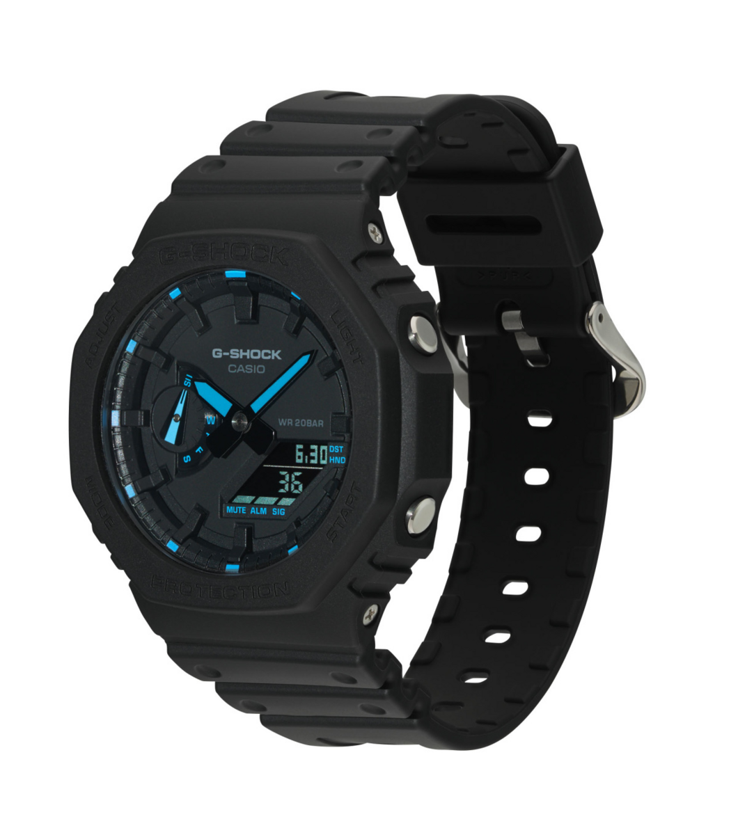 G-SHOCK 2100 Utility Black Collection Resin Watch GA-2100-1A2ER