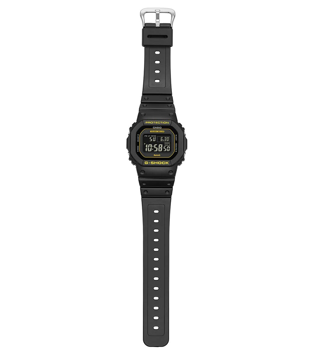 G-SHOCK 5600 Collection Tough Solar Caution Yellow Resin Watch GW-B5600CY-1ER