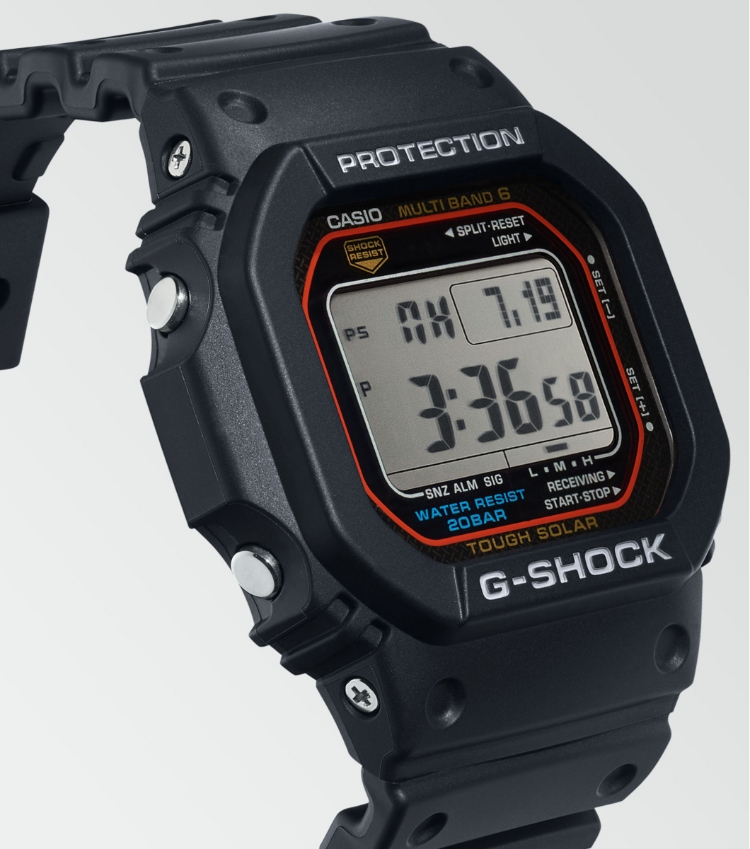 G-SHOCK 5600 Collection Tough Solar Resin Watch GW-M5610U-1ER