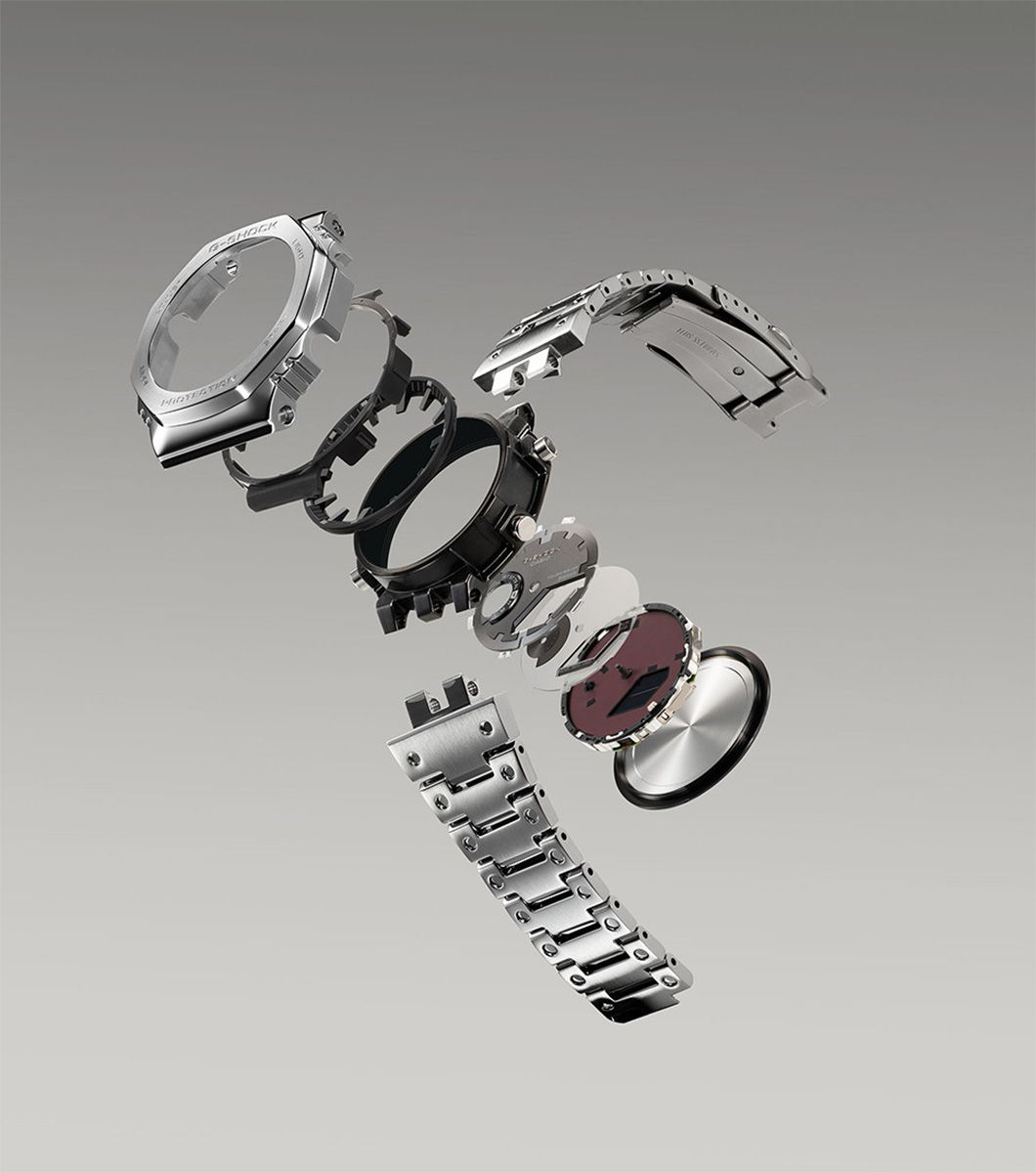 G-SHOCK Full Metal 2100 Series Bluetooth® Solar Watch GM-B2100D-1AER
