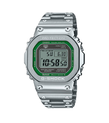G-SHOCK Full Metal Series Bluetooth® Solar Watch (Green) GMW-B5000D-3ER