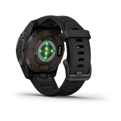 GARMIN epix Pro (Gen 2) Sapphire Polymer & Titanium Smartwatch 42mm 010-02802-15