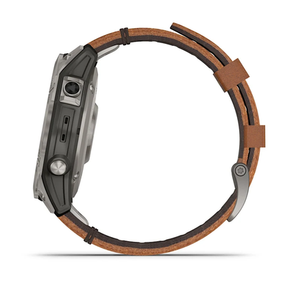 GARMIN fēnix 7 Pro Sapphire Solar Carbon Grey Polymer & Titanium Smartwatch 010-02777-30