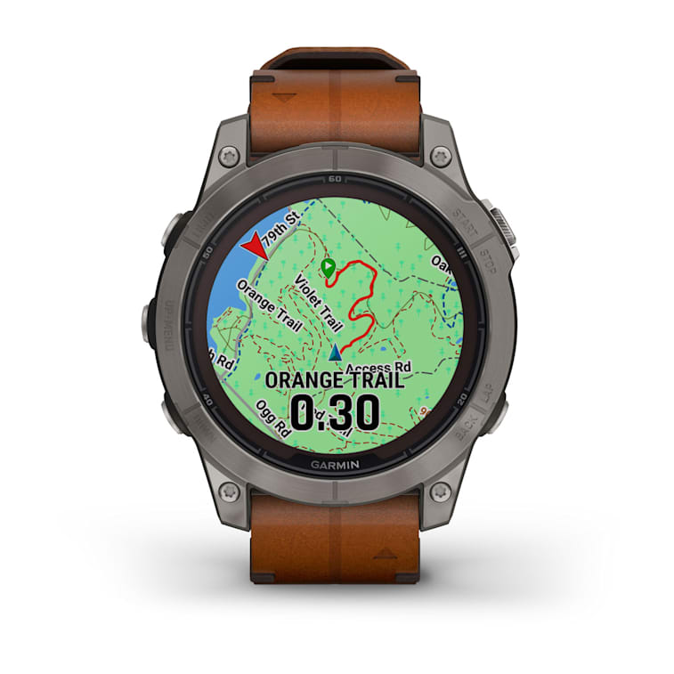 GARMIN fēnix 7 Pro Sapphire Solar Carbon Grey Polymer & Titanium Smartwatch 010-02777-30