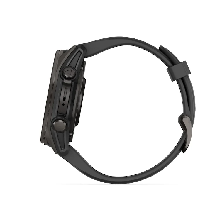 GARMIN fēnix 8 43mm AMOLED Sapphire Carbon Grey DLC Polymer & Titanium Smartwatch  010-02903-21