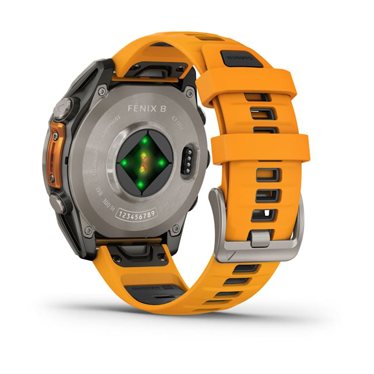 GARMIN fēnix 8 47mm AMOLED Sapphire Polymer & Titanium Smartwatch  010-02904-11