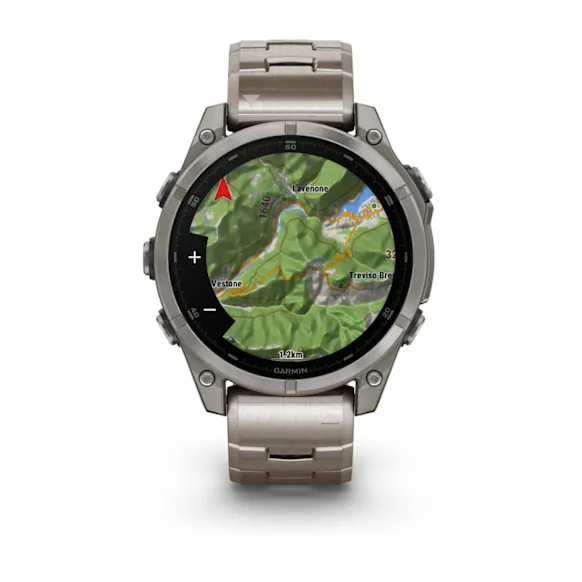GARMIN fēnix 8 47mm AMOLED Sapphire Polymer & Titanium Smartwatch  010-02904-40