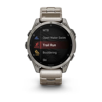 GARMIN fēnix 8 47mm AMOLED Sapphire Polymer & Titanium Smartwatch  010-02904-40