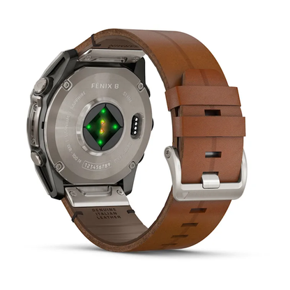 GARMIN fēnix 8 51mm AMOLED Sapphire Polymer & Titanium Smartwatch  010-02905-40