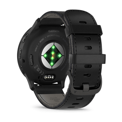 GARMIN Venu 3 Slate Polymer & Stainless Steel Smartwatch 010-02784-52