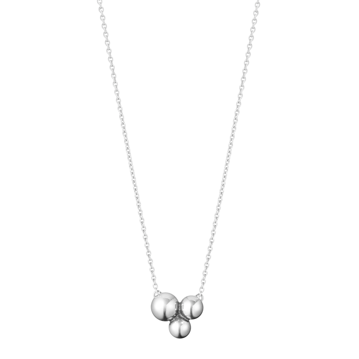 Georg Jensen MOONLIGHT GRAPES Sterling Silver Pendant Necklace 10014437