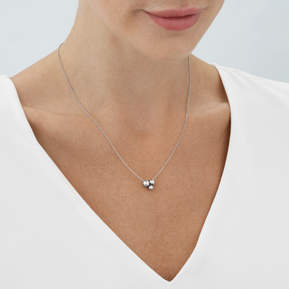 Georg Jensen MOONLIGHT GRAPES Sterling Silver Pendant Necklace 10014437