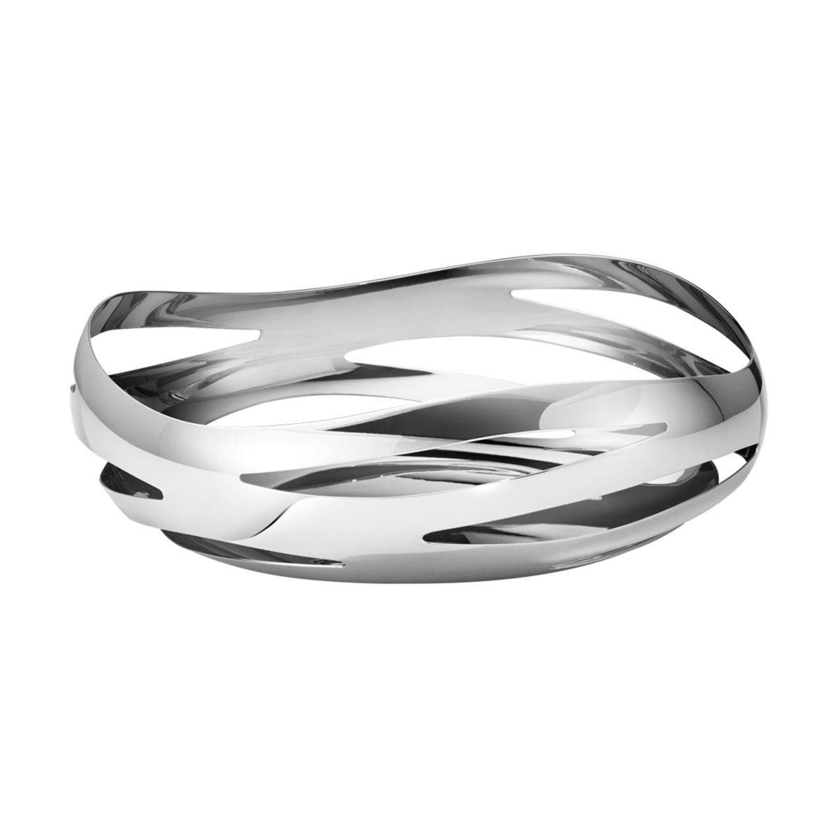 Georg Jensen Living COBRA Stainless Steel Fruit/Bread Basket 10019108