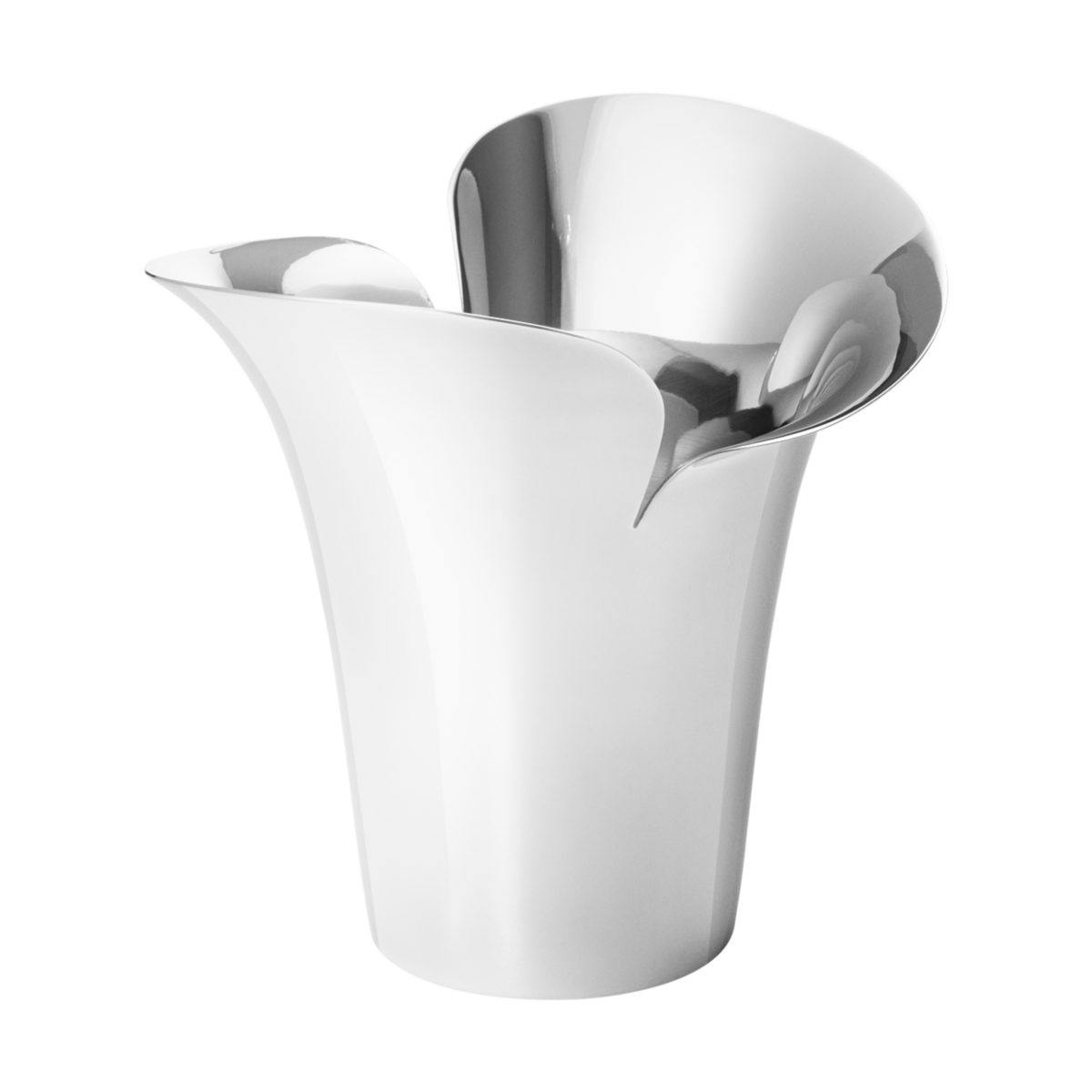 Georg Jensen Living Stainless Steel BLOOM BOTANICA Flower Pot (Medium) 10019514