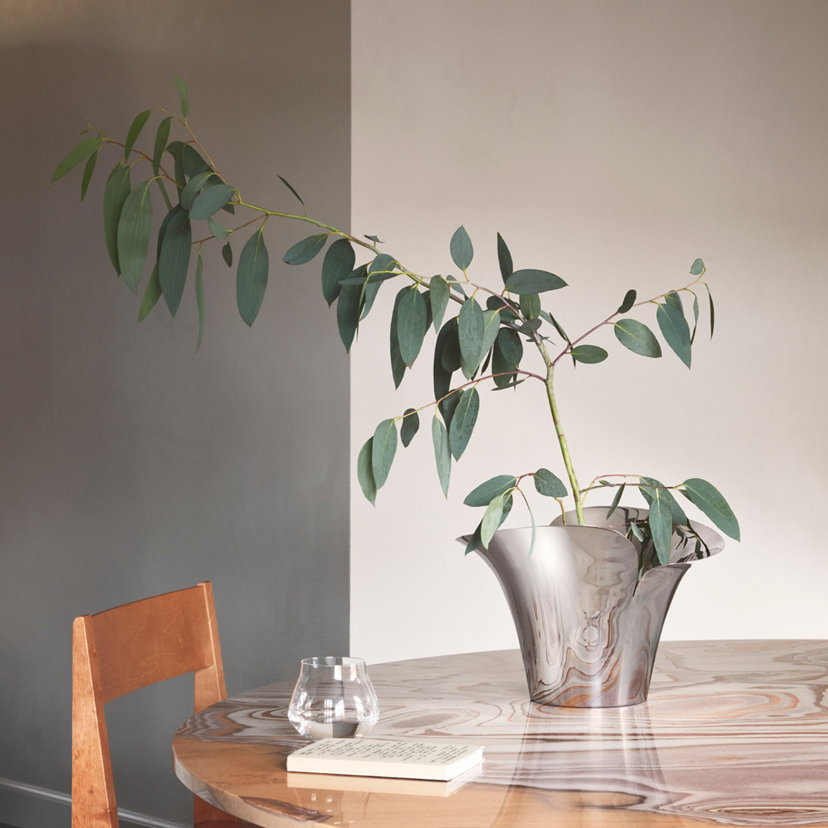 Georg Jensen Living Stainless Steel BLOOM BOTANICA Flower Pot (Small) 10019580