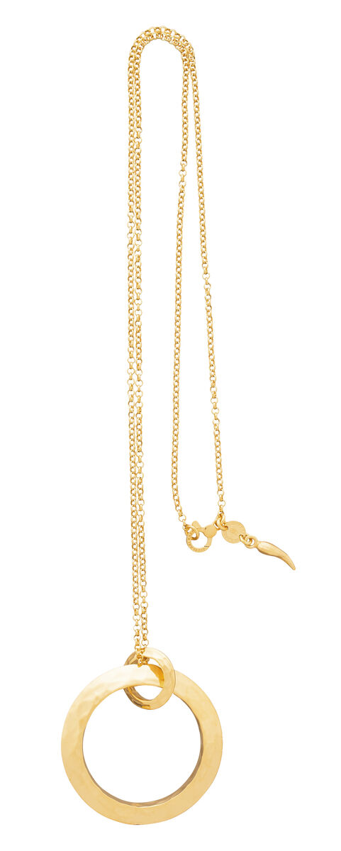 Giovanni Raspini Gold-Plated Silver Blade Pendant Necklace