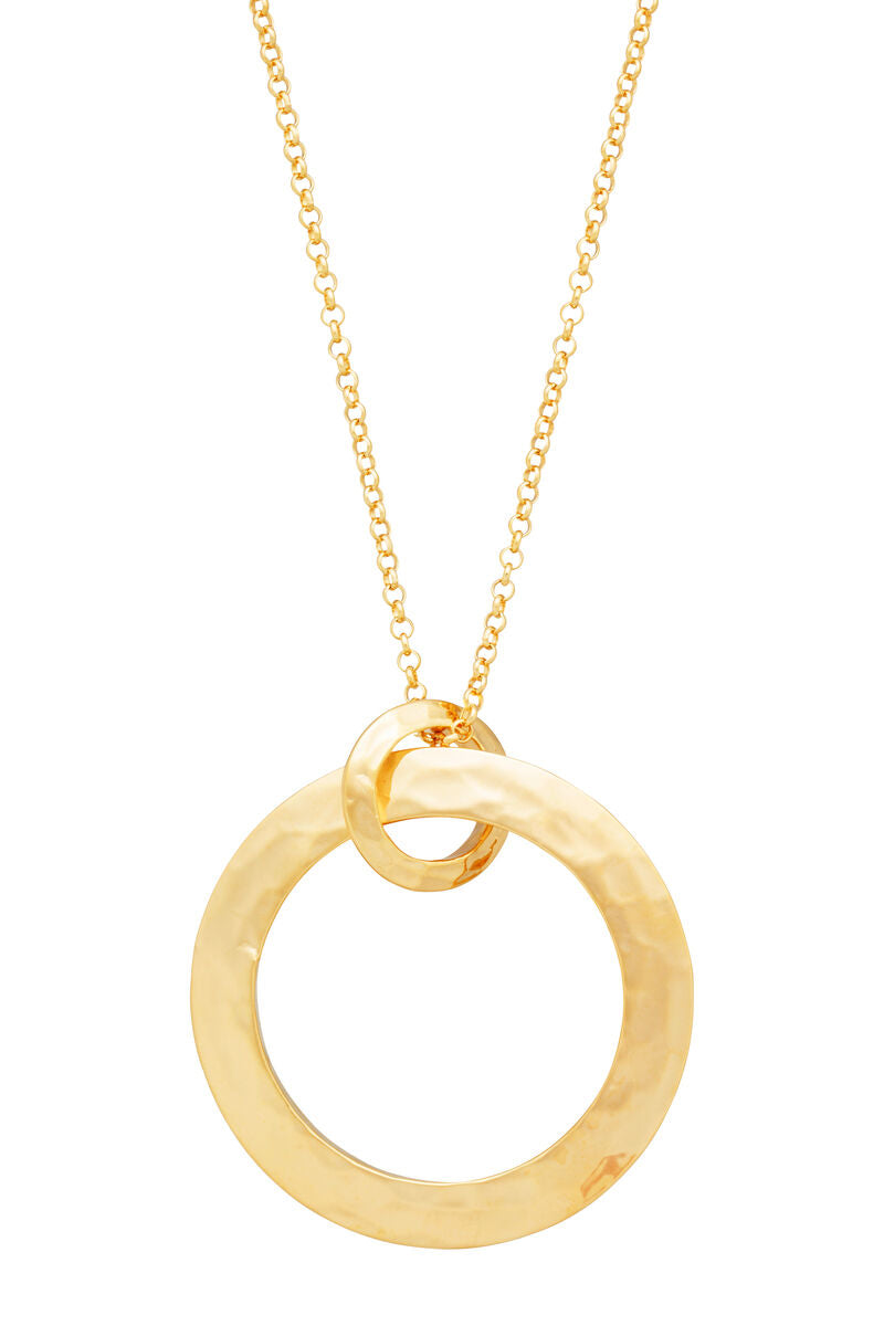 Giovanni Raspini Gold-Plated Silver Blade Pendant Necklace
