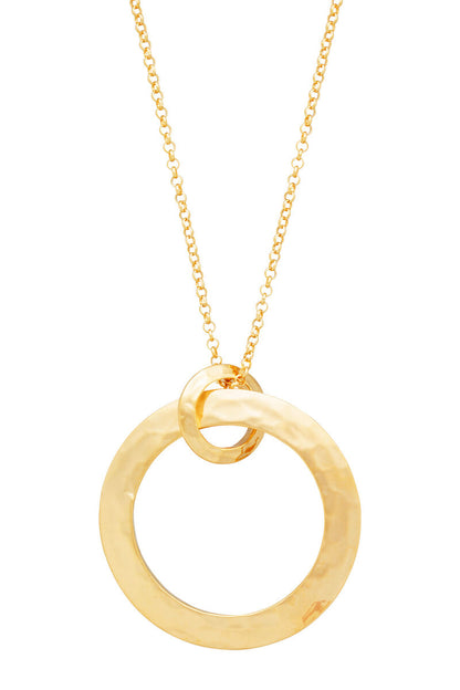 Giovanni Raspini Gold-Plated Silver Blade Pendant Necklace