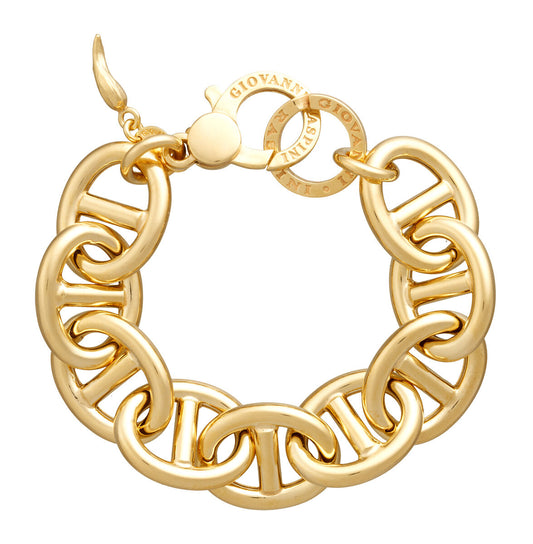 Giovanni Raspini Gold-Plated Silver Marina Link Big Bracelet
