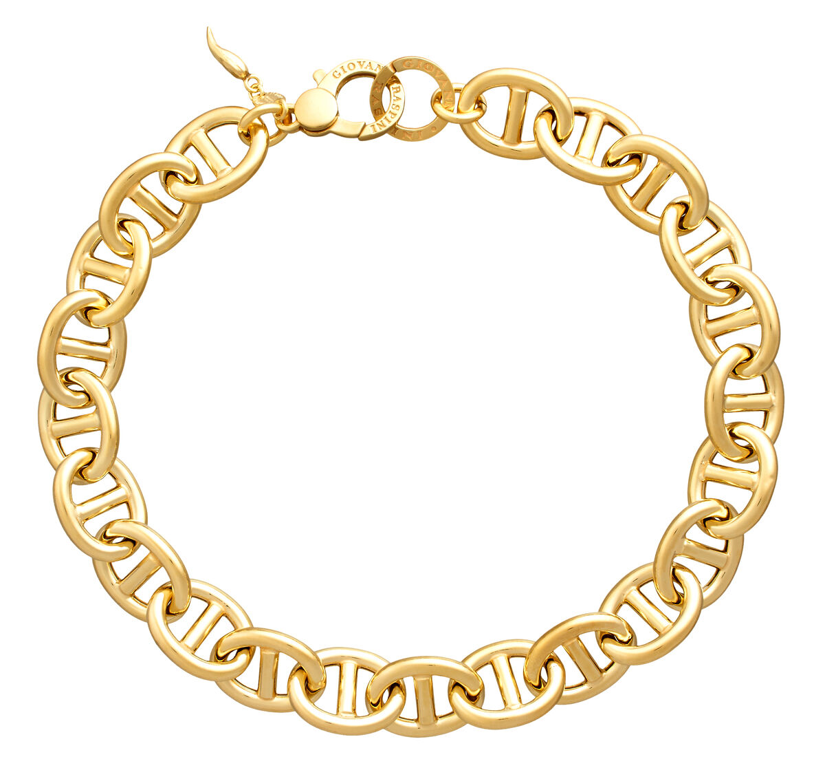 Giovanni Raspini Gold-Plated Silver Marina Link Big Necklace