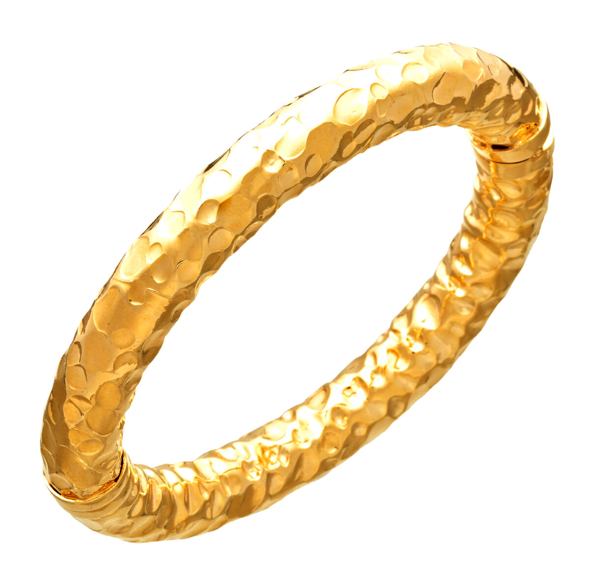 Giovanni Raspini Gold-Plated Silver Stone Big Bangle